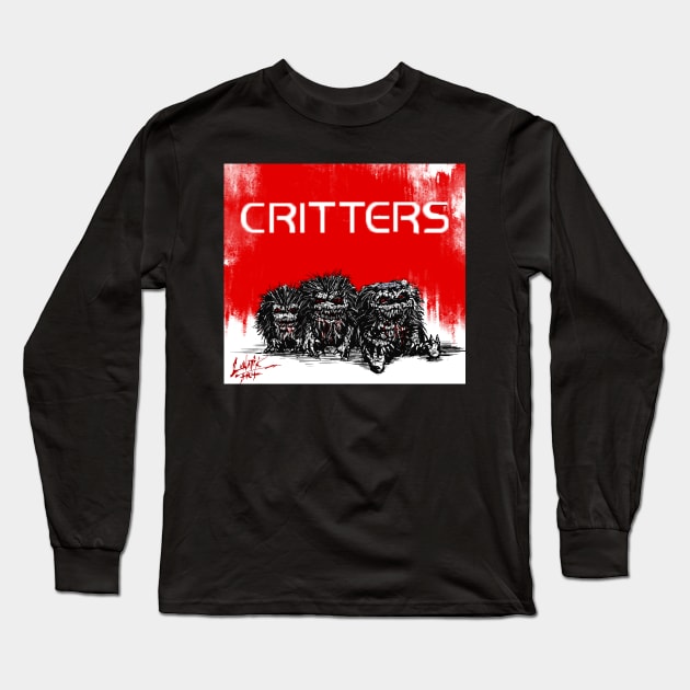 Critters Long Sleeve T-Shirt by Art Of Lunatik